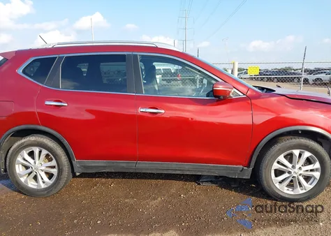 2015 Nissan Rogue Sv z USA, uszkodzony, nr VIN KNMAT2MT2FP558900